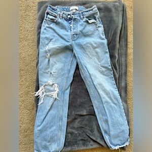Abercrombie&fitch dad high rise jeans
